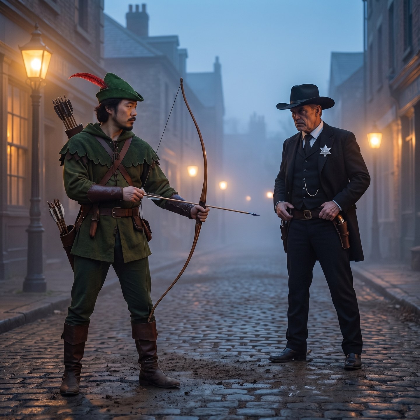 Luóbīnhood in a standoff with the Wall Street sheriff